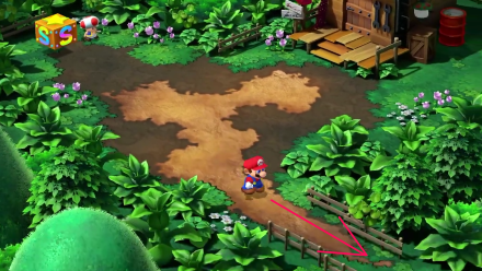 Super Mario RPG - Talk to Toad then head to Bowser