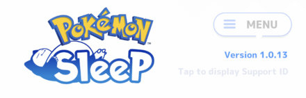 Pokemon Sleep - Version 1.0.13