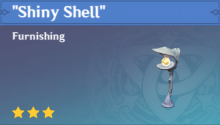 Genshin Impact - How to Get Shiny Shell Furnishing