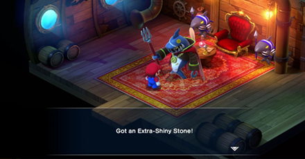 Super Mario RPG Remake - Get Extra-Shiny Stone from Duel-Ready Johnny