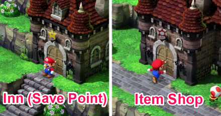 Super Mario RPG - Inn and Item Shop