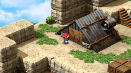 Super Mario RPG - Fireworks Shop