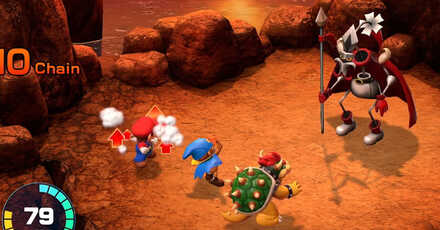 Super Mario RPG Remake - Use Geno Boost for Buffs