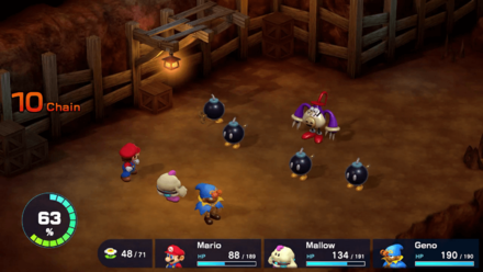 Super Mario RPG Remake - Leveled Up Punchinello