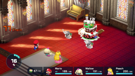 Super Mario RPG Remake - Extra Fancy Bundt and Extra Fancy Raspberry