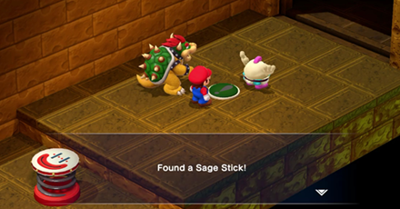 Super Mario RPG Remake - Sage Stick from Belome Rematch
