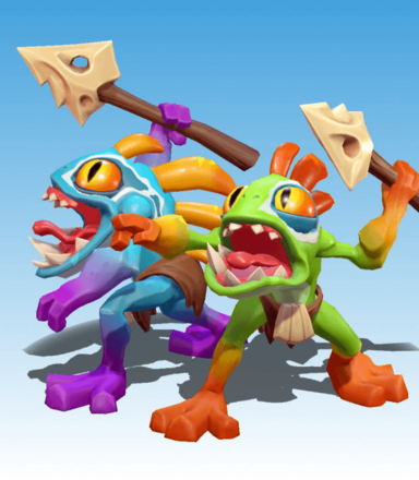 Warcraft Rumble - Murloc Tidehunters Mini