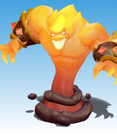 WC Rumble - Fire Elemental Icon