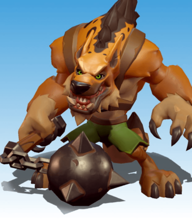 Warcraft Rumble - Gnoll Brute Mini