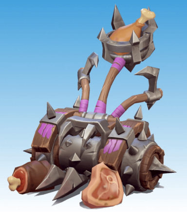 Warcraft Rumble - Meat Wagon Mini