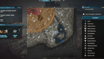 Modern Warfare 3 - Outlast Map Location