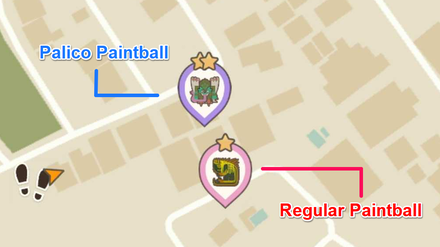 Monster Hunter Now -  Checking Marked Monsters with Paintballs