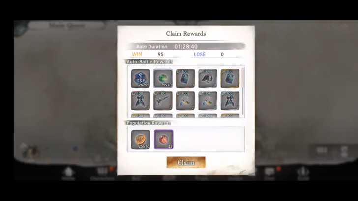 Main Quest Rewards