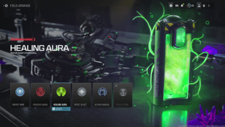 MW3 Zombies - Equip Healing Aura