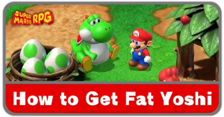 Super Mario RPG Remake - How to Get Fat Yoshi