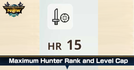 MH Now - Maximum Hunter Rank and Level Cap Banner