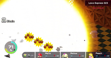 Super Mario RPG Remake - Loco Expres 023 Does 9999 Damage