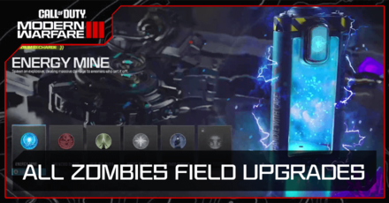 MW3 Zombies - Best Zombies Field Upgrades Tier List