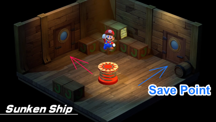 Super Mario RPG - Sunken Ship