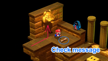 Super Mario RPG - Check Fortune Belome Temple