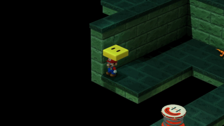 Super Mario RPG Remake - Jump Three Times to Reveal the Platform