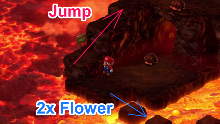 Super Mario RPG - Volcano 3