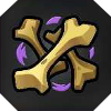 Warcraft Rumble - Bone Shield Icon