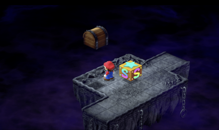 Super Mario RPG Remake - Weapon World Hidden Chest #39: Mushroom