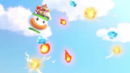 Super Mario RPG Remake - Clown Car Barrage