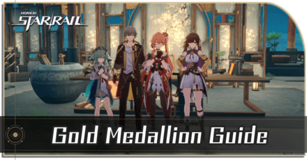 Honkai Star Rail - Ghost-Hunting Squad - Gold Medallion