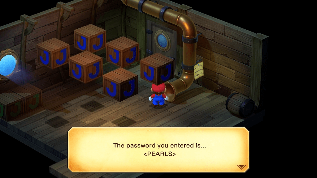 Super Mario RPG Remake - The Password is PEARLS