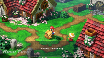 Super Mario RPG Remake - Greaper Flag