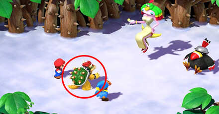 Super Mario RPG Remake - Position Bowser 2nd in the Valentina Fight