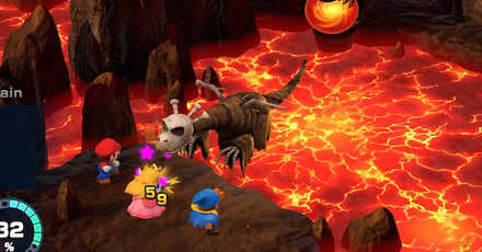 Super Mario RPG Remake - Defend from Zombone