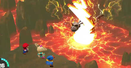 Super Mario RPG - Use Shocker on Zombone