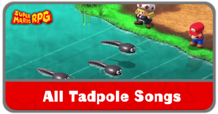 Super Mario RPG - All Melody Bay Tadpole Songs
