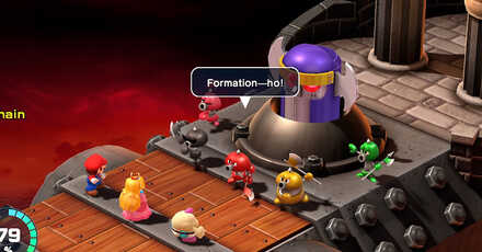 Super Mario RPG Remake - Axem Rangers Blade Formation