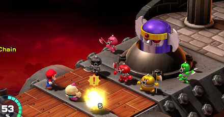 Super Mario RPG Remake - Axem Black Retaliate Attack