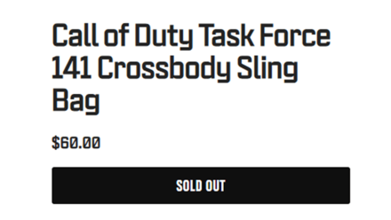 Modern Warfare 3 - Promo Bag is Sold Out