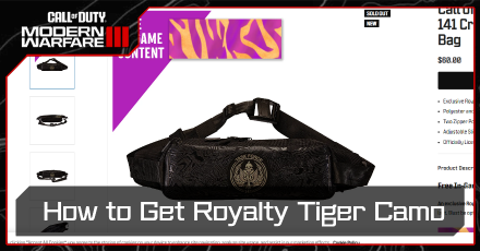 Modern Warfare 3 - How to Get Royalty Tiger Camo
