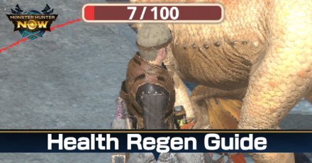 Monster Hunter Now - Health Regen Guide