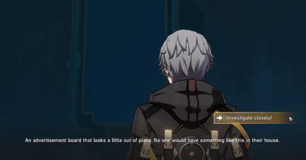 Honkai Star Rail - Interact with the Advertisement Board