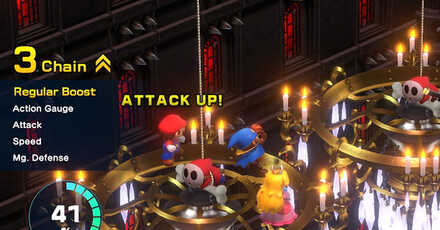 Super Mario RPG Remake - Use Geno Boost During Boomer Fight