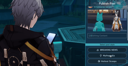 Honkai Star Rail - Make a Post on the Ghostly Call