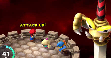 Super Mario RPG Remake - Use Geno Boost During Exor Fight
