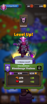Warcraft Rumble Level Up From Talent