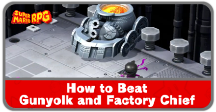Super Mario RPG Remake - Gunyolk and Factory Chief Top Banner
