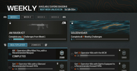 Modern Warfare 3 - Week 1 Challenge Reward