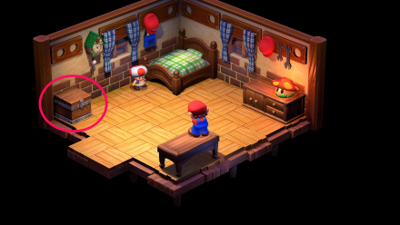 Super Mario RPG - Storage Box in Mario