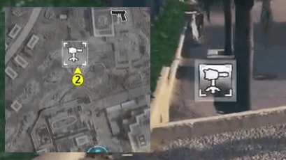 Modern Warfare 3 - Deadbolt Turret Map Icon